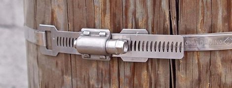 PTA-ZEB-12-SS(M211) masívní šroubová stah. spona SCRU SEAL pro pásy WBI 3