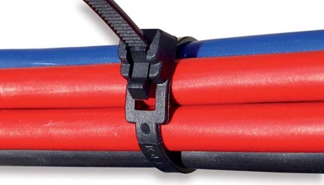 WT-RAQ-300STB (WT-OQ-300STB) vázací pásky rozdělávací OPENQuick, 303 x 4,5 mm, černá 2