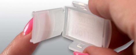 PSK-3010 kryt popisovacího štítku pro připevnění vázacím páskem, pro štítek: 30 x 9,5 mm 2
