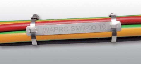 SMR-90-10 Nerezové identifikační štítky 89x9,5mm 2