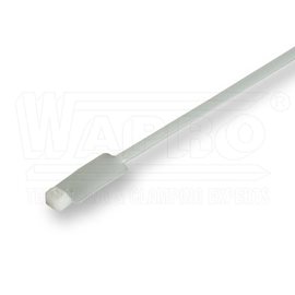 WT-MP-200ST(MCV-200) pásky s popisovacím štítkem, 200x4,6mm, štítek 28x13mm před zámkem, nylon 66, p