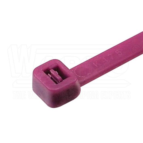 WT-100MCVT(GT-100MCVT) vázací WAPRO pásky barevné, 100x2,5mm, fialova