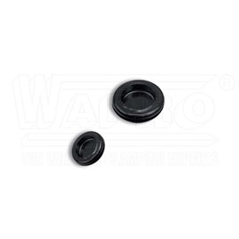 POMC-2518 průchodka, Ø otvoru 25,1 mm / kabel Ø 18,9 mm, uzavřená, měkčené PVC, 