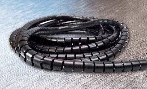 BFST-20-BK (GST-20B) spirálová bužírka BANDIFLEX, PE (polyetylen), pro Ø 20 - 100 mm 2