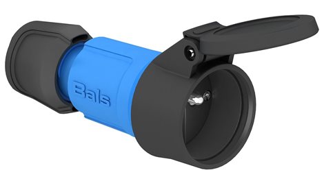7490 spojka 16A 3p 230V CZ modrá