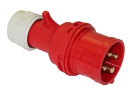 014-9 vidlice 4-pólová, 16 A / 230V, 9h, IP44