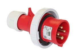 0142-6 vidlice 4-pólová, 16A / 400V, 6h, IP67