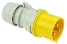 023-4 vidlice 3-pólová, 32A / 110V, 4h, IP44