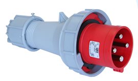 044-6 vidlice 4-pólová 125A / 400V, 6h, IP67