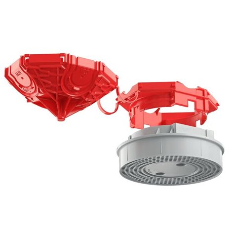 1249-13 B1 Krabice stropní kónická 45°, dvoudílná, výstupníí otvor  Ø 45 mm, hloubka 72 mm