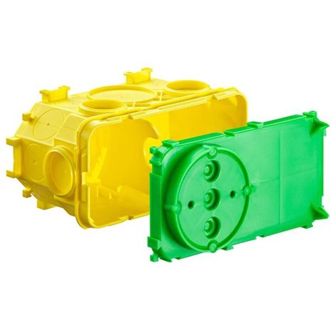 1268-40 Krabice s víkem 145x71x94mm pro elektroniku, do betonu