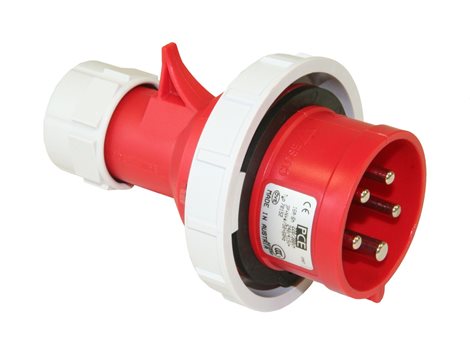 70152-6 vidlice 5-pólová, 16A / 400V, 6h, IP67, s měničem fáze