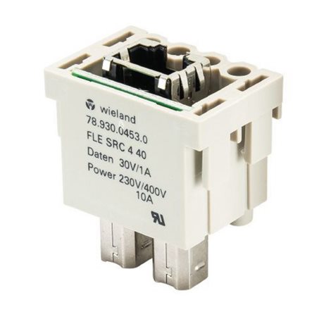 78.930.0453.0 Konektorový modul RJ45, vidlice