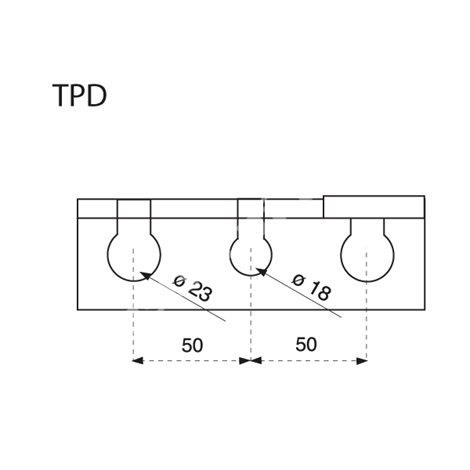 TPD 75X50 G 08204 Kanál s kruhovanou perforací 75*50 - šedý 3