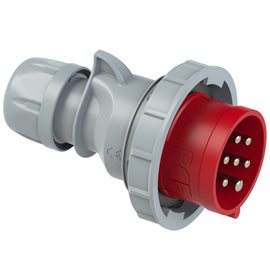 0172-6v vidlice 7-pólová, 16A / 400V, 6h, IP67, niklované kontakty
