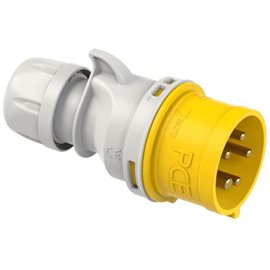 025-4 Vidlice 5-pólová, 32A / 110V, 4h, IP44