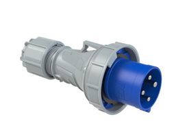 034-9 vidlice 4-pólová 63A / 230V, 9h, IP67