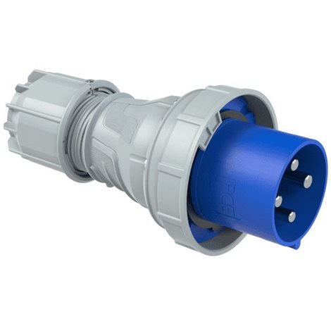 044-9 vidlice 4-pólová 125A / 230V, 9h, IP67