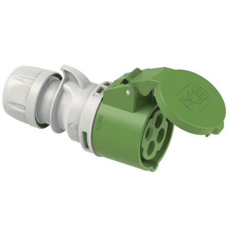 224-10 spojka 4-pólová, 32A / 50-500V, 100-300Hz, krytí IP 44, TWIST