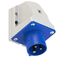 513-6 přívodka nástěnná 3-pólová, 16A / 230V, 6h, IP44