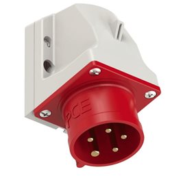 515-6 přívodka nástěnná 5-pólová, 16A / 400V, 6h, IP44