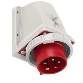 5152-6k přívodka nástěnná 5-pólová, 16A / 400V, 6h, IP67