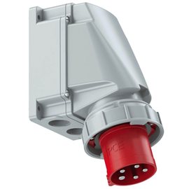 535-6 přívodka nástěnná 5-pólová, 63A / 400V, 6h, IP67, POWER TWIST