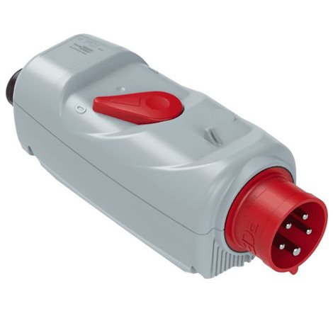 54015100 motorová ochranná vidlice 5-pólová, 16A / 400V, 5p, rozsah 6,3-10A, PKZM0, IP44