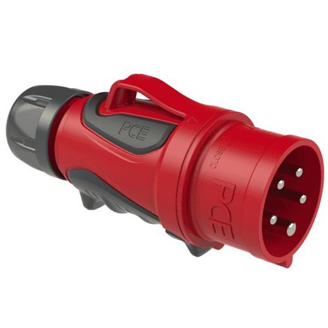 70153-6 Vidlice 5-pólová, 16A / 400V, 6h, IP44, s měničem fáze, GRIP