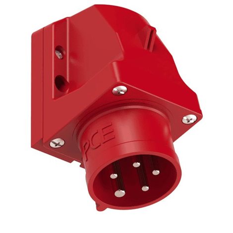 7715-6 přívodka nástěnná 5-pólová, 16A / 400V, 6h, IP44, s měničem fáze