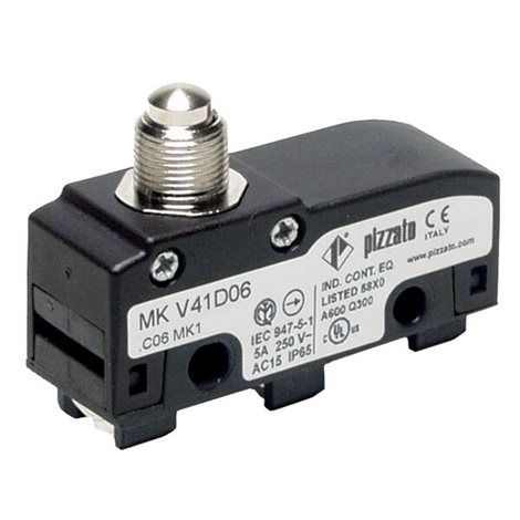 PZ-MKV11D06 Mikrospínač MK V11D06, 1NO+1NC, IP40