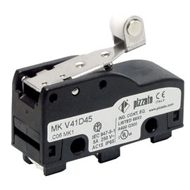 MKV11D45 Mikrospínač, 1NO+1NC, IP40