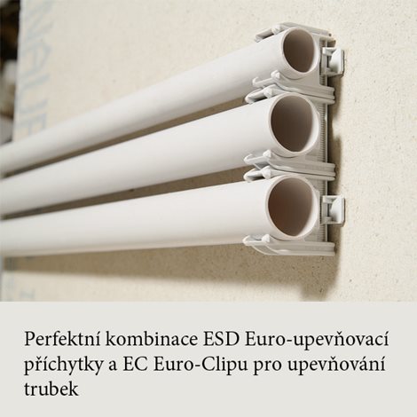 ESD 11 příchytka pro Euro-Clip a stahovací pásek 31280 S 3/200 3