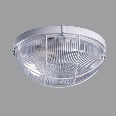 IN-174 Průmyslové svítidlo s plastovým stínidlem 2x7W IP65II 2