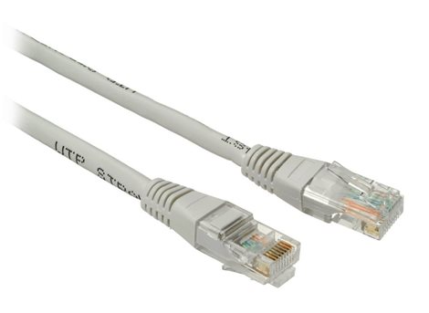 C6-155GY-1MB Patch kabel UTP CAT6 1m šedý 2