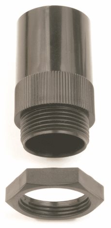 AMT/LN20GY Vývodka AMT/LN DN20 PVC GY s vnějším závitem a 6-HR.