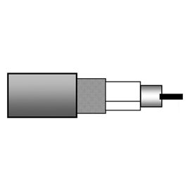 H125 Cu PE Koaxiální kabel 75 Ohm, 6,8mm, venkovní, 500m
