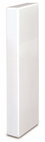 QE50/250WH Koncovka QE 50/250 PVC WH pro žlab SLQ STARLINE