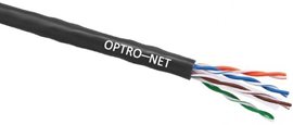 7999075 (SXKD-6-UTP-PE) Kabel OPTRO-NET CAT6 U/UTP PE AWG23 venkovní černý 500m/cívka
