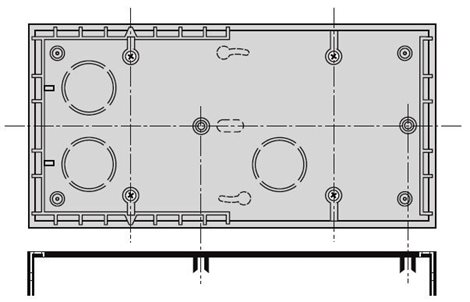 6482-10 Krabice lištová 82x164x16mm 2