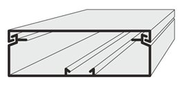 LV 130x40 Elektroinstalační profil 130x40mm