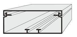 LV 150x60 Elektroinstalační profil 150x60mm