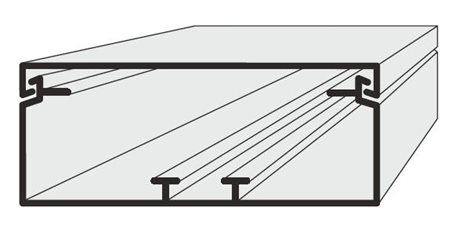 LV 150x60 Elektroinstalační profil 150x60mm