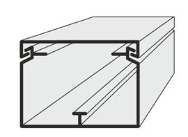 LV 70x60 Elektroinstalační profil 70x60mm