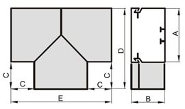 LV 100x60 T-kus