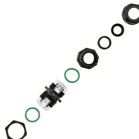 FK-SP3P-IP68 Kabelová spojka IP68, do panelu, 3x2,5mm2; 250V, 16A, bezšroubová 4