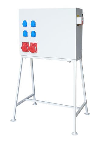 Rozvaděč staveništní 63A, měření, zás. 4x230V, 1x16A/5p, 1x32A/5p CHR. EON/ČEZ 2