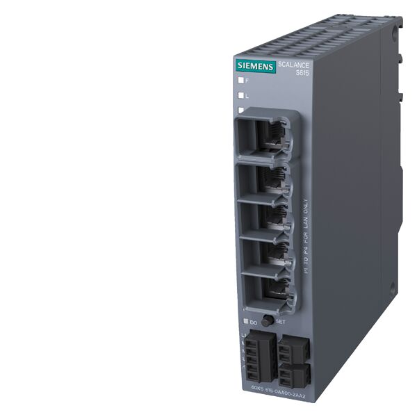 6GK5615 0AA00 2AA2 SCALANCE S615 LAN ROUTER F PROTECTION OF DEVICES 6gk5615-0aa00-2aa2-scalance-s615-lan-router-f-protection-of-devices