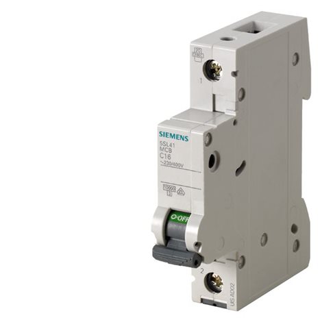 5SL4103-6 CIRCUIT BREAKER 230/400V 10KA, 1POLE, B, 3A 1