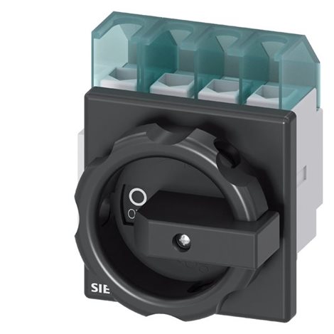 3LD2103-1TL51 MAIN CONTROL SWITCH 4-POLE IU=25, P/AC-23A AT 400V=9,5KW FRONT MOUNTING FOUR 1